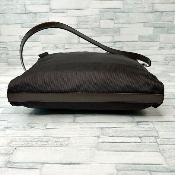 Gucci Bamboo Handle Black Nylon Satchel Bag - Picture 7 of 16